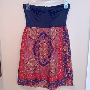 Roxy strapless dress